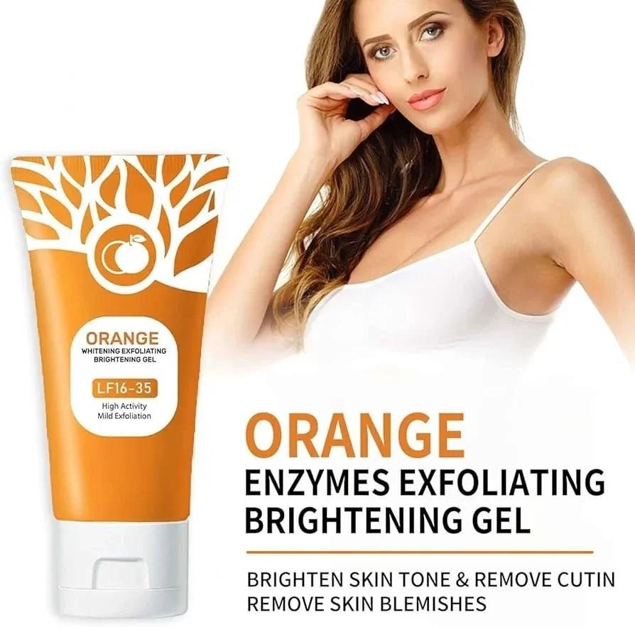 Orange Enzymes Exfoliating Brightening Gel 😍 Dark Spot & Dead Skin Remover