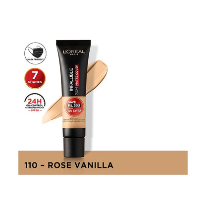 Infallible 24H Matte Cover Liquid Foundation