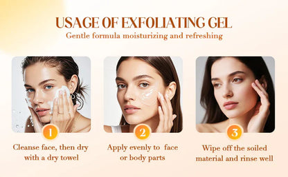 Orange Enzymes Exfoliating Brightening Gel 😍 Dark Spot & Dead Skin Remover