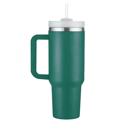 1200 ml Tumbler with Handle Straw