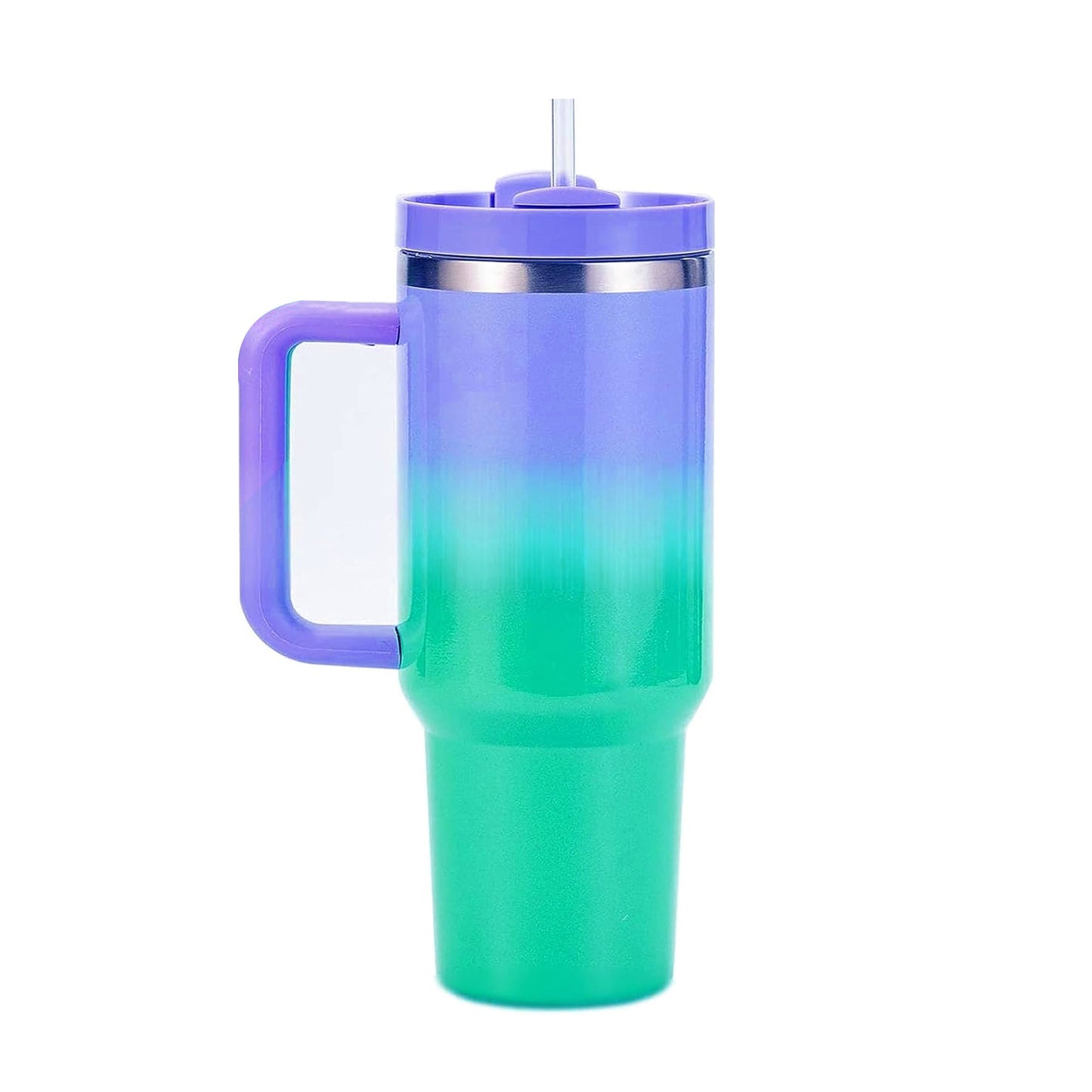 1200 ml Tumbler with Handle Straw