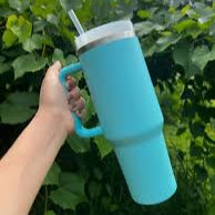 1200 ml Tumbler with Handle Straw