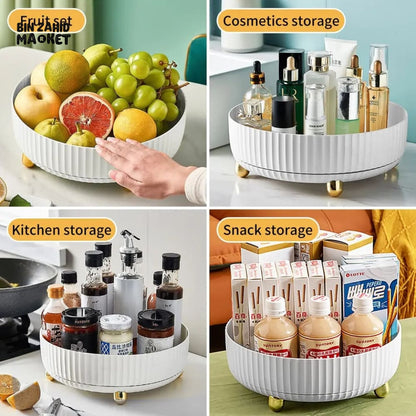 LUXOR ROTATING STORAGE TRAY - PLASTIC