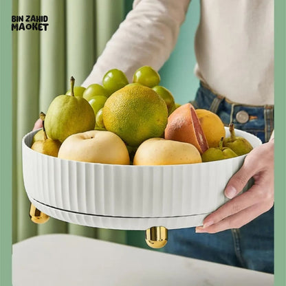 LUXOR ROTATING STORAGE TRAY - PLASTIC