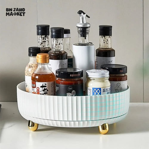LUXOR ROTATING STORAGE TRAY - PLASTIC