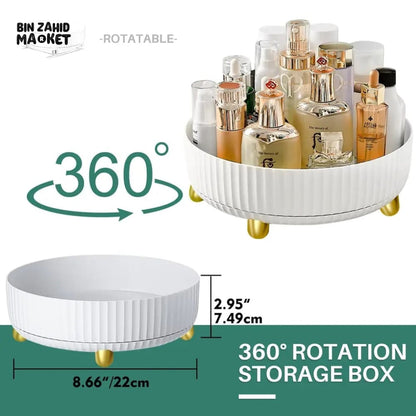 LUXOR ROTATING STORAGE TRAY - PLASTIC